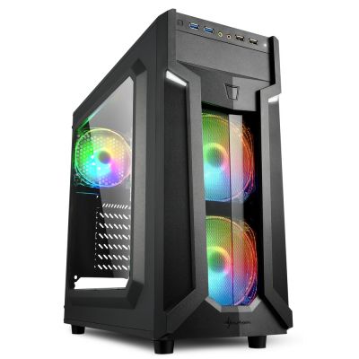 ATX 2X U2, 2X U3, 3X 120LED FAN, RGB CONTROLLER